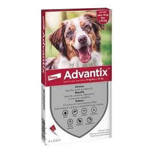 ADVANTIX SPOT ON*4PIP 10-25KG