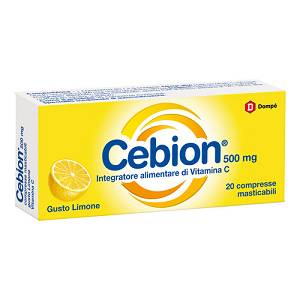 CEBION MAST LIMONE VIT C 20CPR