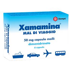 XAMAMINA MAL DI VIAG*6CPS 50MG